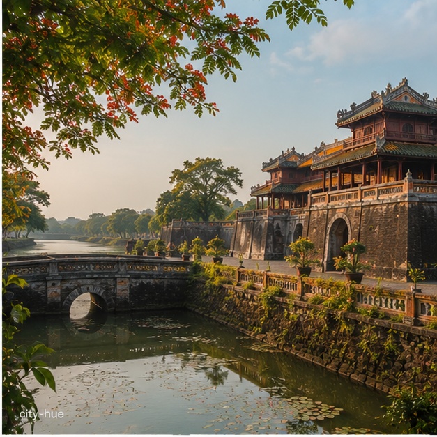 フエの街並み
